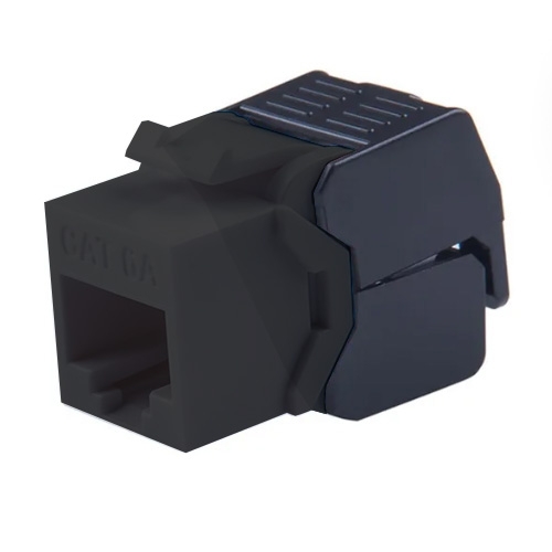 Exelink <p>Modulo hembra RJ45 KEYSTONE negro<br>100080230004</p>